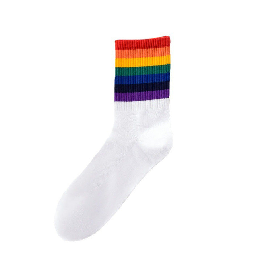 Rainbow socks