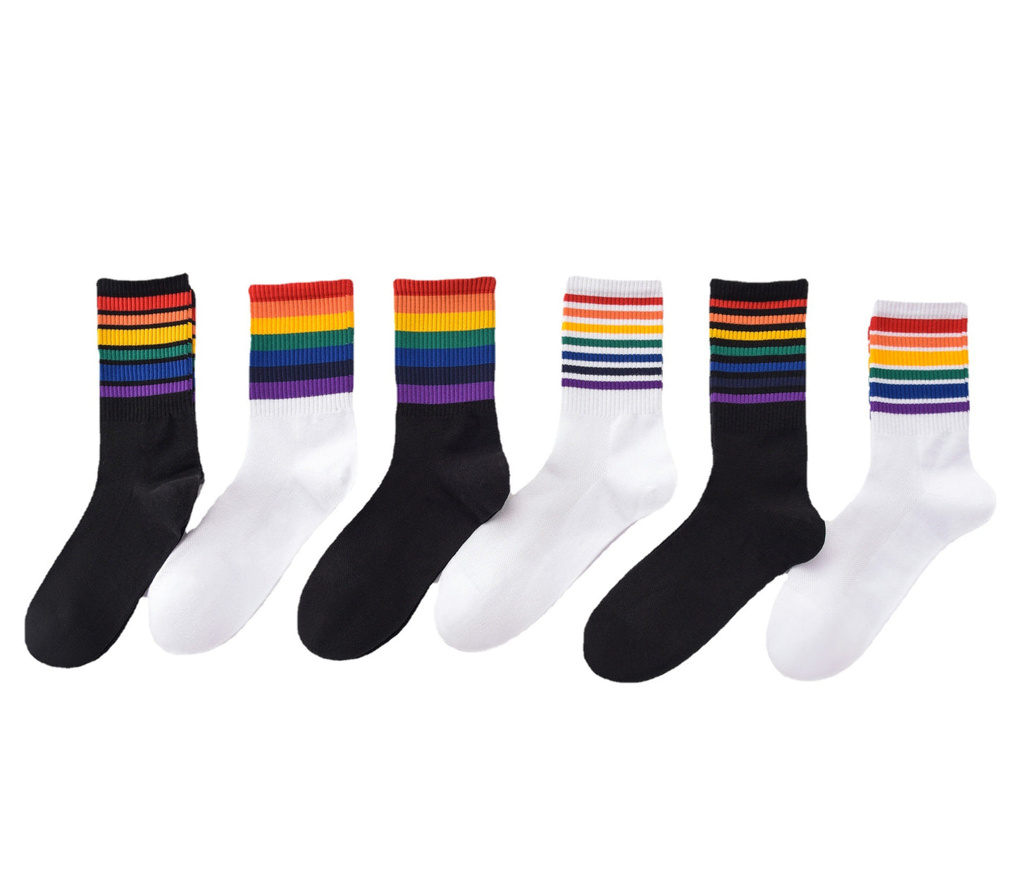 Rainbow socks