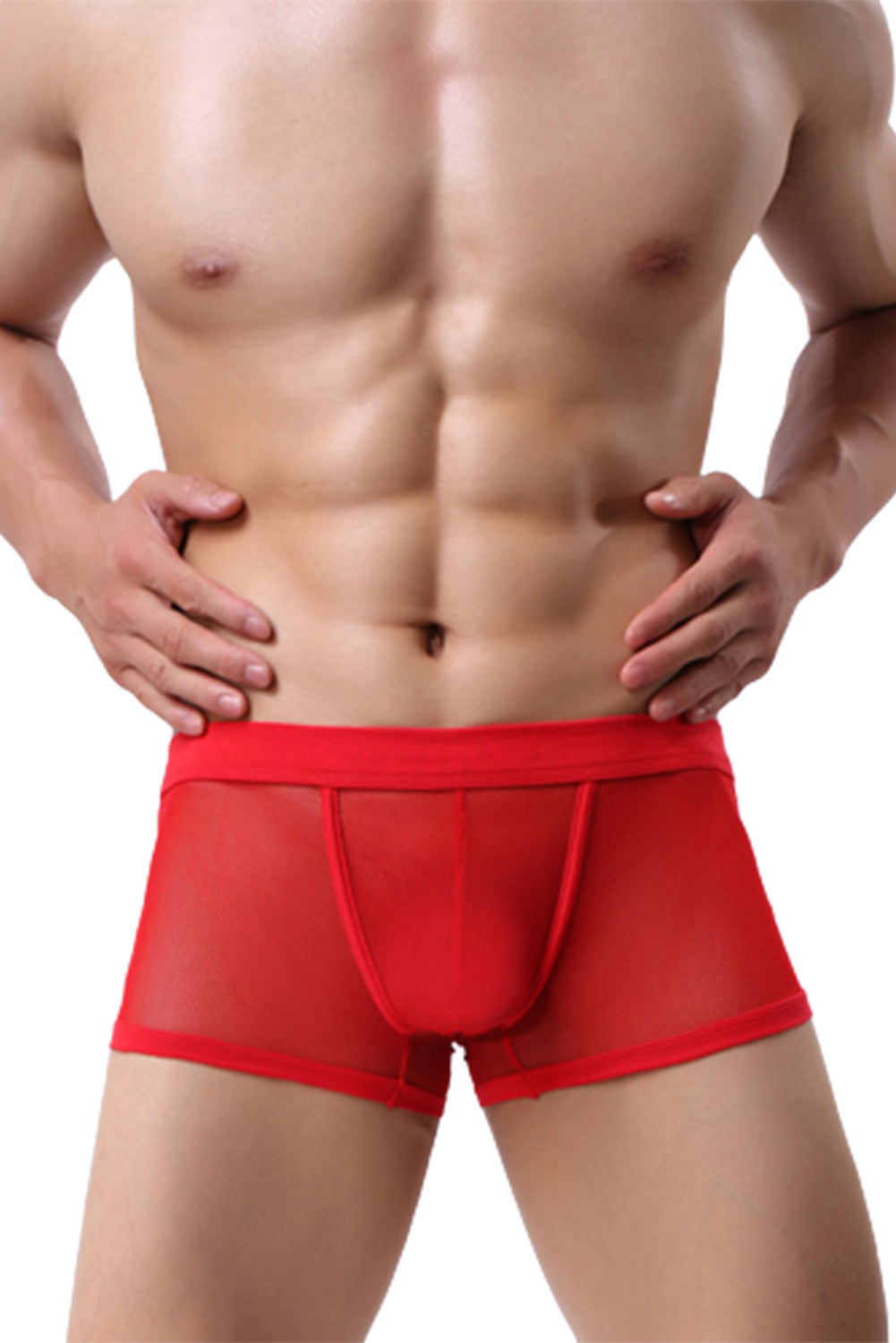 Boxer pour Homme Rouge Vif - Confort et Style Vibrant