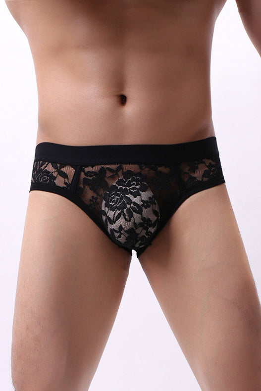 String sexy en dentelle pour homme